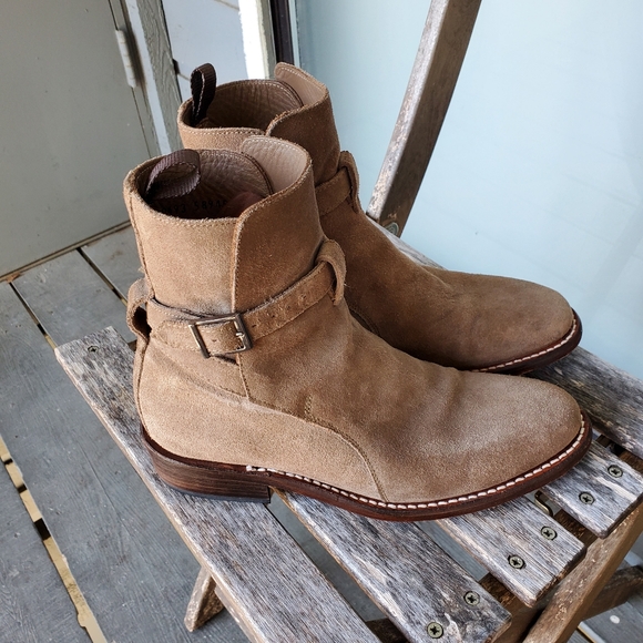 Thursday Boot Co. Rouge Jodhpur Boots Taupe Size 6 - Picture 4 of 6